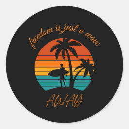 Aufkleber für Surfer