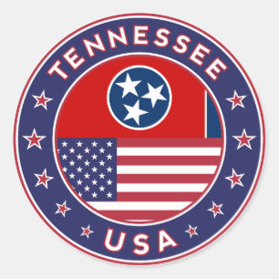 Aufkleber für Tennessee, Handy, Totbeutel, Uhr