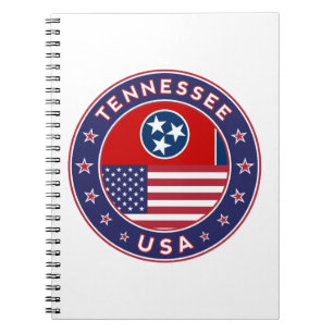 Aufkleber für Tennessee, Handy, Totbeutel, Uhr Notizblock