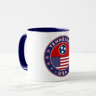 Aufkleber für Tennessee, Handy, Totbeutel, Uhr Tasse