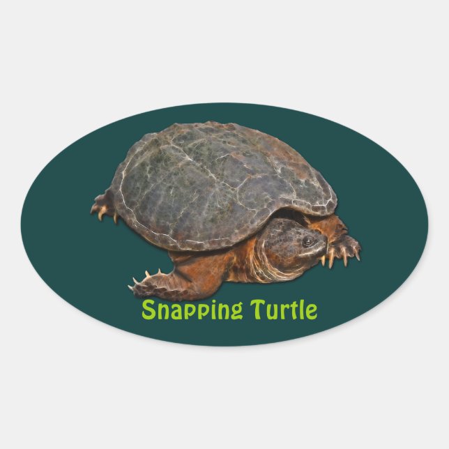 Aufkleber für Terrapin-Liebhaber (Vorderseite)