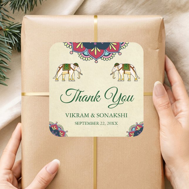 Aufkleber für traditionelle Elefanten der indische (Von Creator hochgeladen)