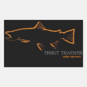 Aufkleber für Trout Tracker Guide