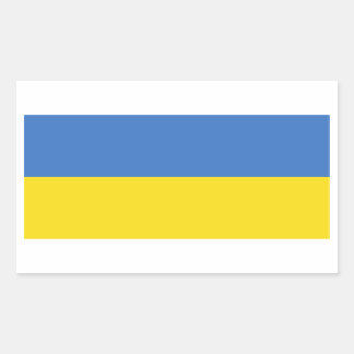 Aufkleber für ukrainische Flaggen