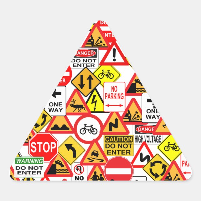 Aufkleber für Verkehrszeichen (Vorderseite)