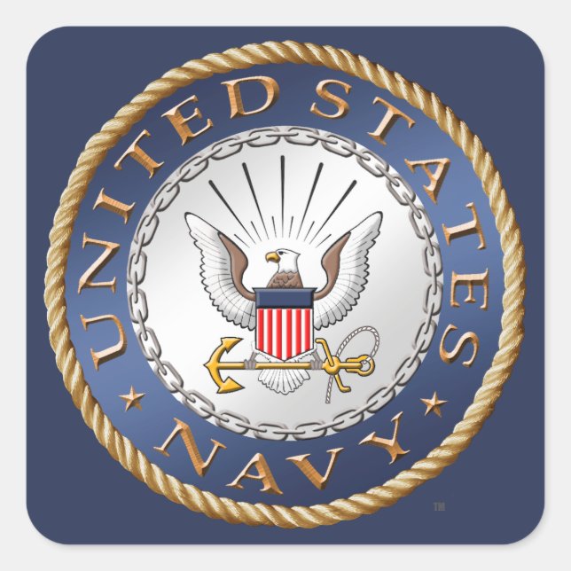 Aufkleber für Veteranen der US-Marine (Vorderseite)