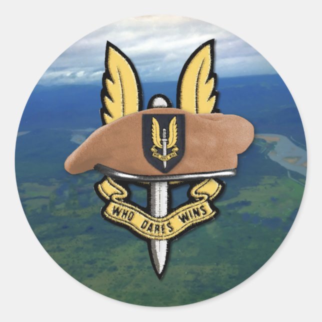 Aufkleber für Veteranen mit Sonderflugdiensten (Vorderseite)