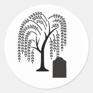 Aufkleber für viktorianische Friedhof