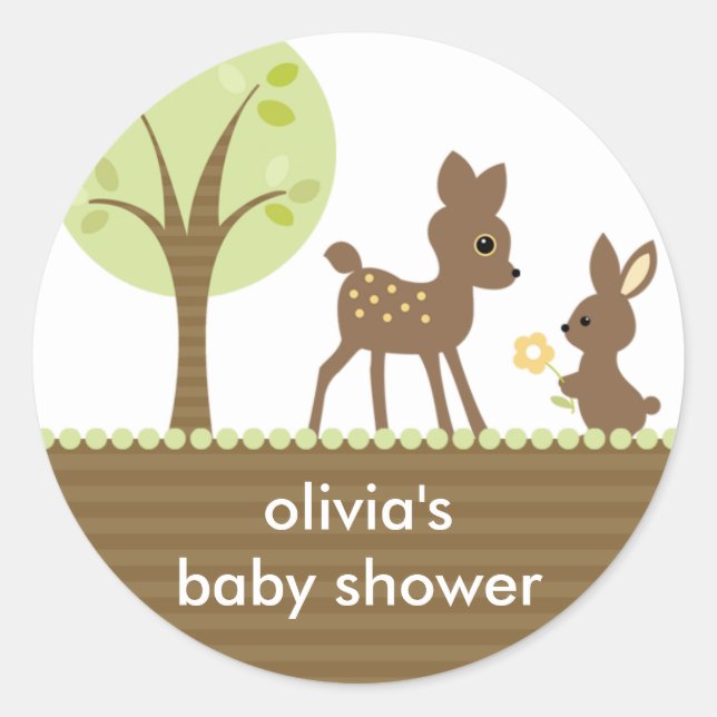 Aufkleber für Wälder (Vorderseite)