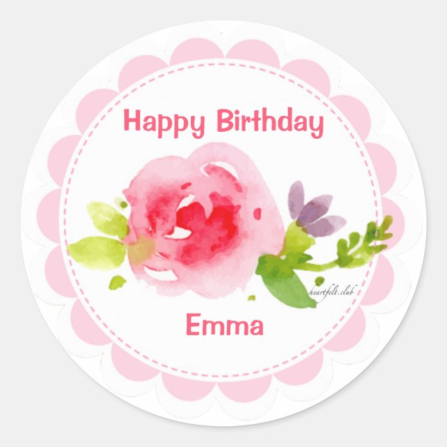 Aufkleber für Wasserfarben (Vorderseite)