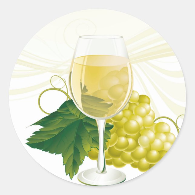 Aufkleber für Wein (Vorderseite)