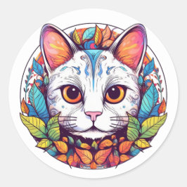 Aufkleber für weiße Katzen