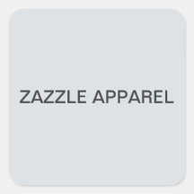 Aufkleber für Zazzle-Bekleidung