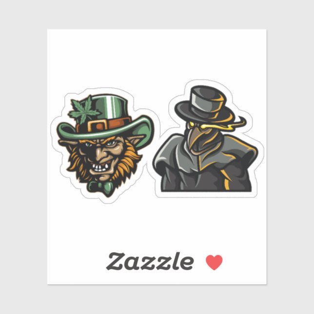 Aufkleber gcm U Leute (Blatt)