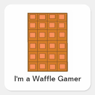 Aufkleber "Ich bin ein Waggle Gamer"