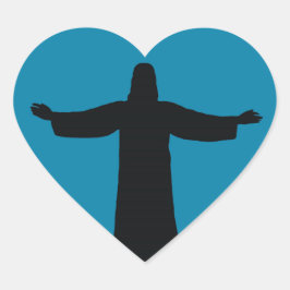 Aufkleber ich liebe jesu christus