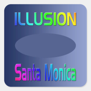 Aufkleber "ILLUSION Santa Monica"!