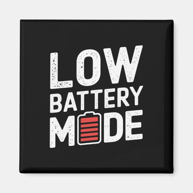 Aufkleber im Batteriemodus Magnet (Vorne)