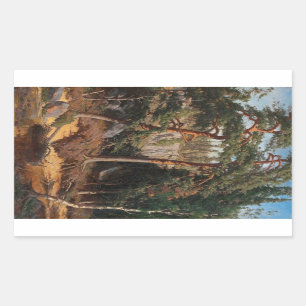 Aufkleber "im Wald"