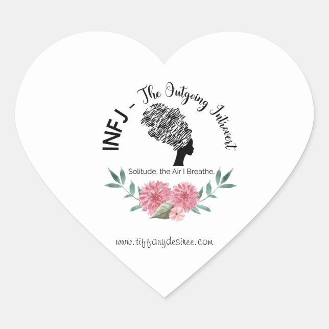 Aufkleber (INFJ - Die ausgehende Einführung) (Vorderseite)