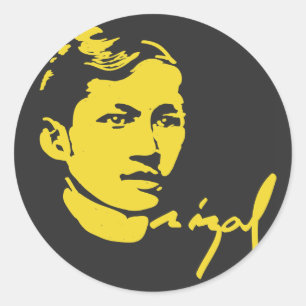 Aufkleber Jose Rizal