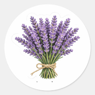 Aufkleber Lavendel