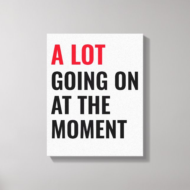 Aufkleber Leinwanddruck (Vorderseite)