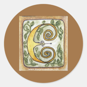 Aufkleber "Letter E"