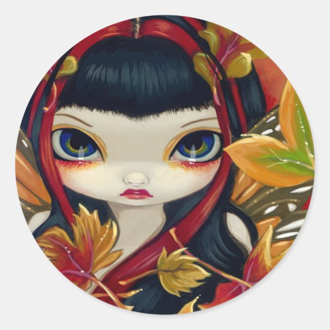 Aufkleber "Little Autumn Leaves" (Vorderseite)