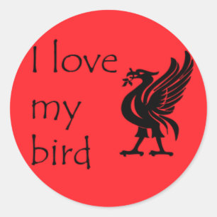 Aufkleber - Liverpool Liverbird