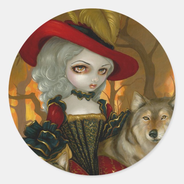 Aufkleber "Loup-Garou: d'Automne" (Vorderseite)