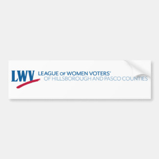 Aufkleber LWV von Hillsborough und Pasco Autoaufkleber