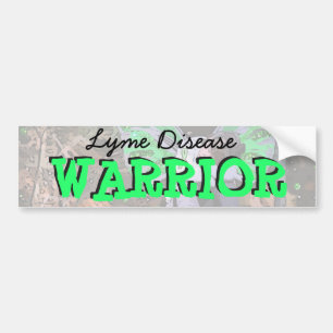 Aufkleber Lyme Disease Krieger Autoaufkleber