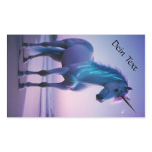 Aufkleber magisches Einhorn