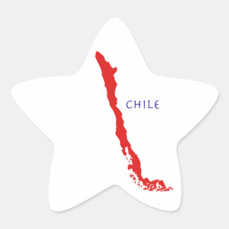 Aufkleber Mapa Chile 1