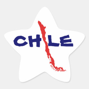 Aufkleber Mapa Chile 2