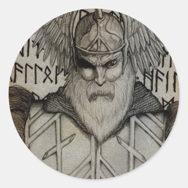Aufkleber "Master of the Runes" (Vorderseite)