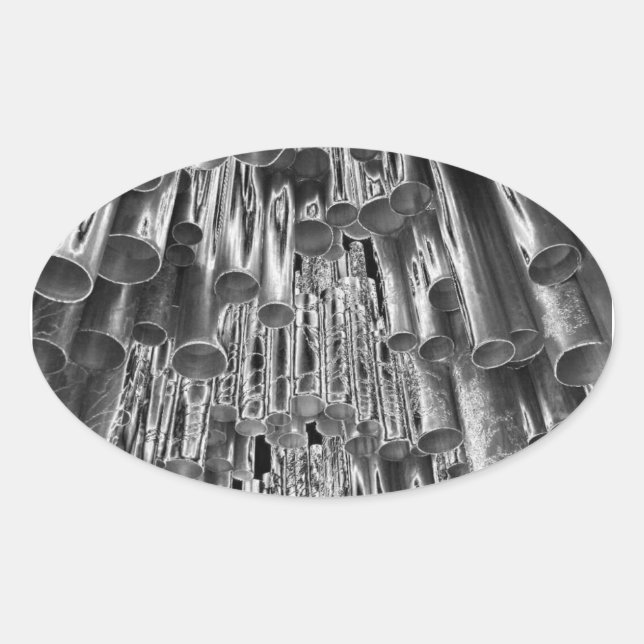 Aufkleber "Metallrohre" (Vorderseite)
