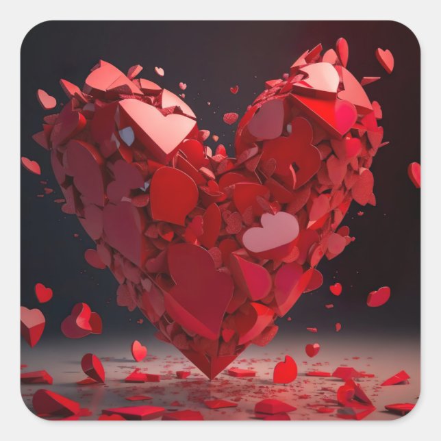 Aufkleber mit Bruchkerbe (Vorderseite)