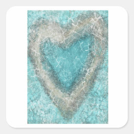 Aufkleber mit coolem Herzen