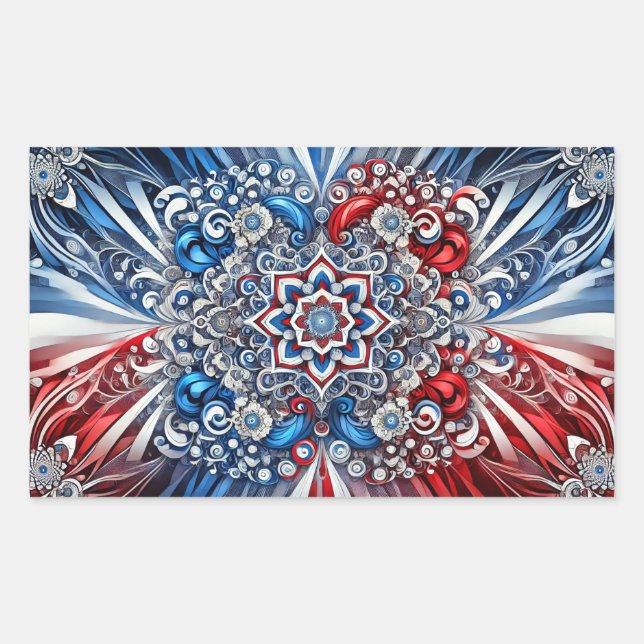 Aufkleber mit französischen Farben (Vorderseite)