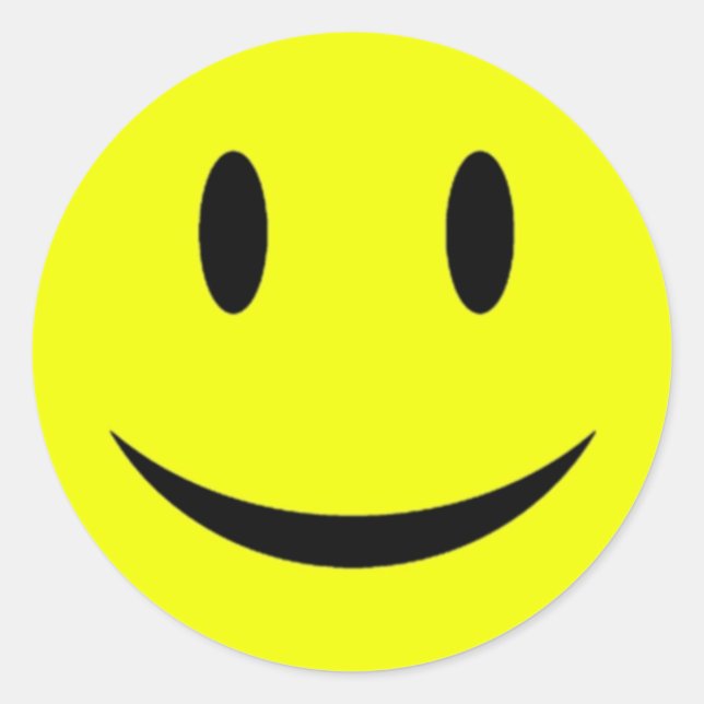 Aufkleber mit gelber Seite (Vorderseite)