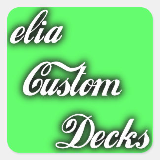 Aufkleber mit grünem Logo