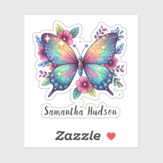 Aufkleber mit personalisiertem individuelle Name,