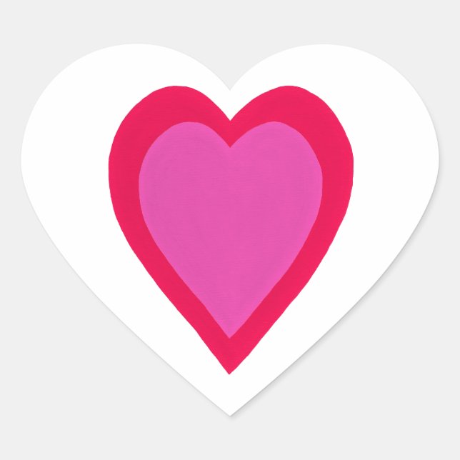 Aufkleber mit rosa Gesäß (Vorderseite)