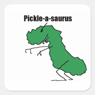 Aufkleber mit Saurus