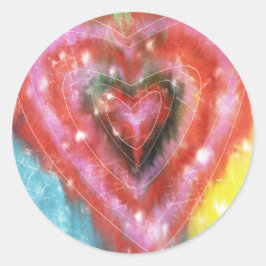 Aufkleber mit schönem Herz