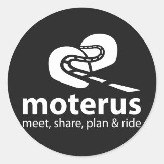 Aufkleber Moterus Dark
