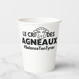 Aufkleber Pappbecher