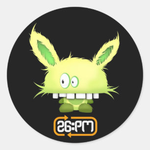 Aufkleber "Paranoid Chomper"